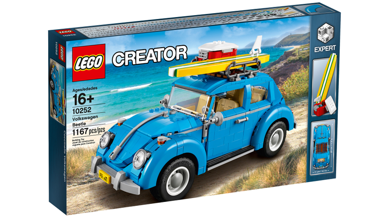 Illustration for article titled Lego's Second Attempt at a Classic '60s VW Beetle Has Finally Perfected Its Curves
